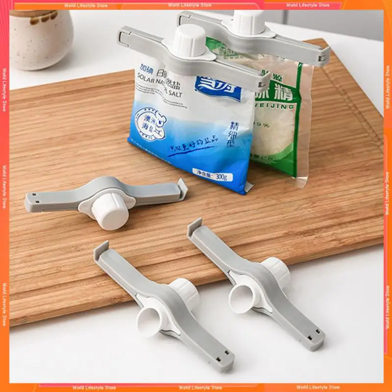 

Безопасные пищевые зажимы, портативные многоразовые зажимы для упаковки закусок, сохранения свежести, кухонные аксессуары