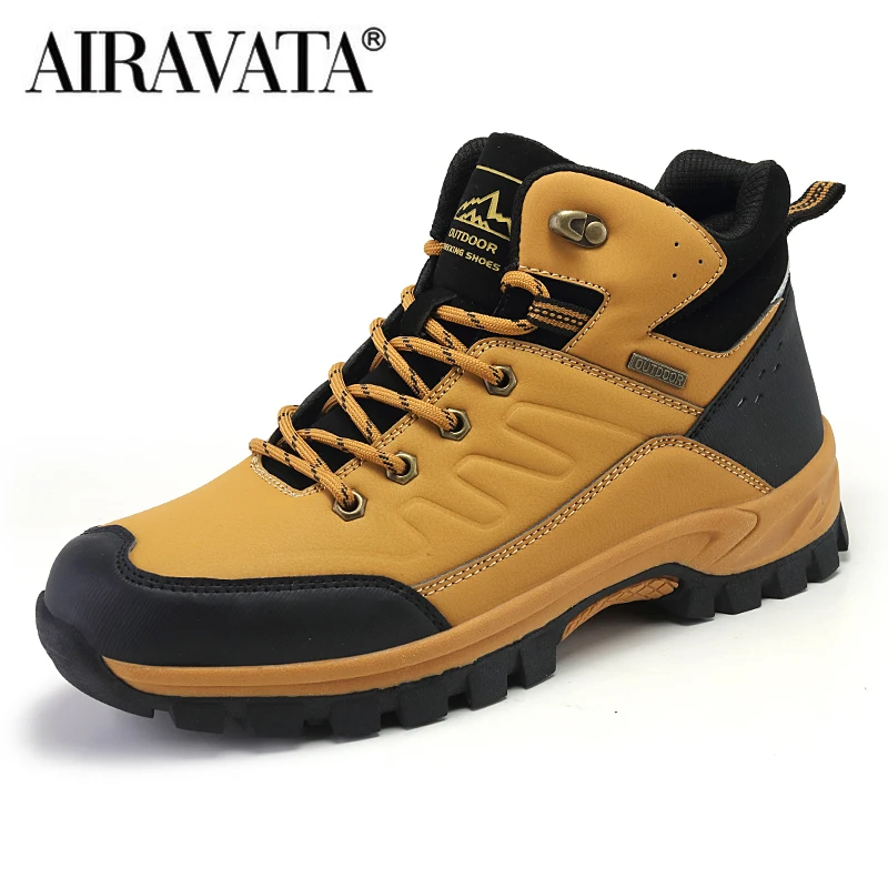 Mens Hiking Shoes Tactical Boots Comfortale Lace Up Casual Field Sneakers Outdoor Life Waterproof Shoes