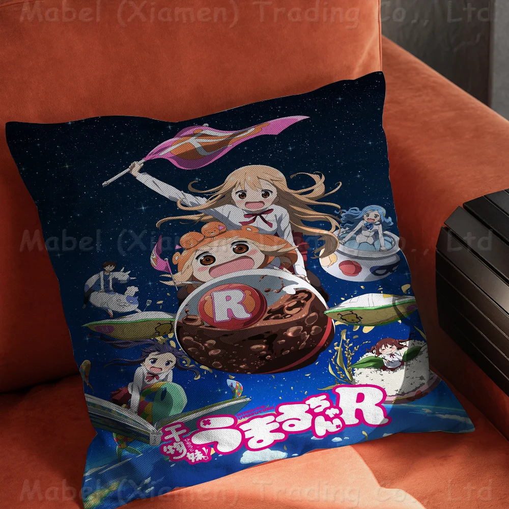 Himouto Anime Umaru Chan Pillow Gift Home Office Decoration Bedroom Sofa Car Cushion CoverPillow Case