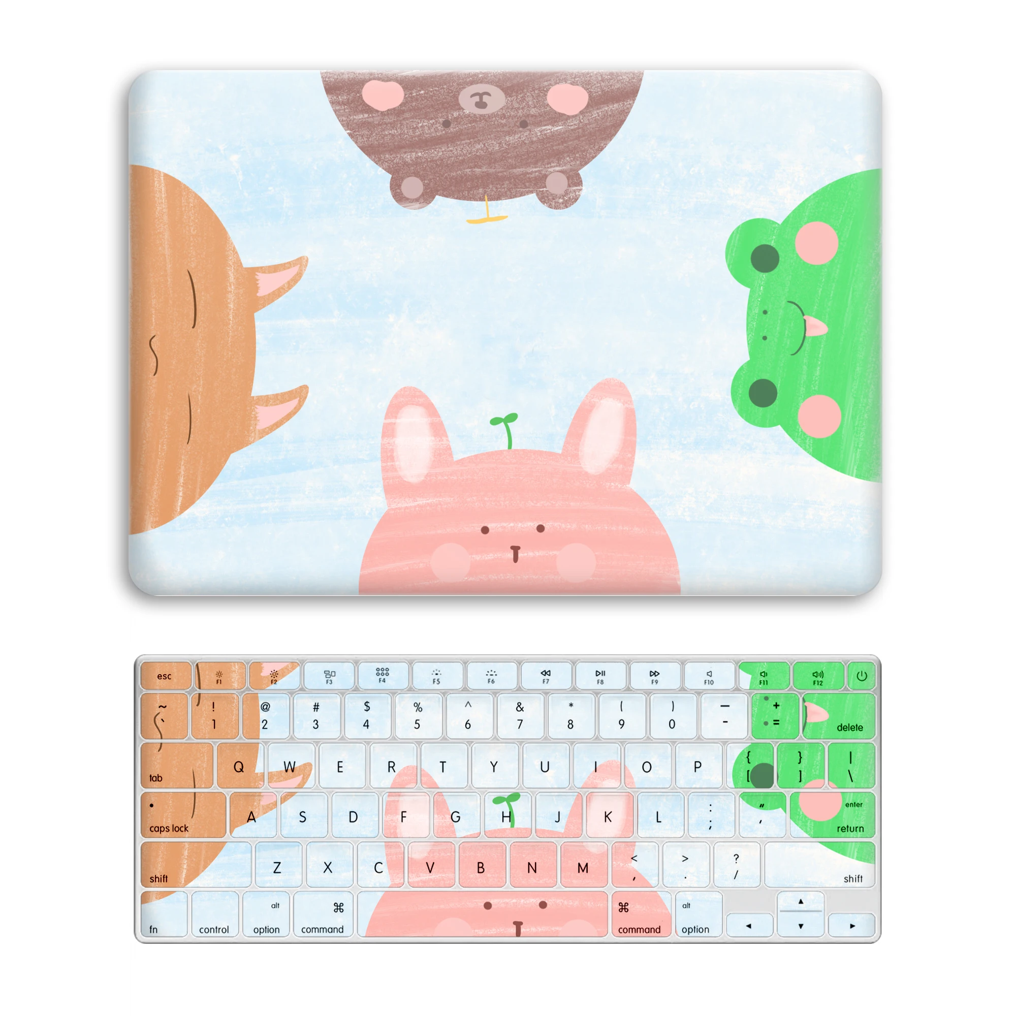 

Animal Lovely Laptop Case for Apple MacBook Pro 13/15/16 Inch/Macbook Air 13/11Inch Notebook Hard Shell Dust Cover Laptop Cases
