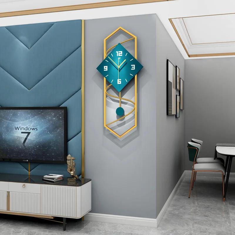 

Watch wall clock living room Nordic modern creative simple clock home fashion personality art decoration quartz clock