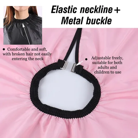 Накидка для стрижки волос в салоне, парикмахерская накидка Personnalisée для мужчин и женщин, 5 шт., длинная водонепроницаемая накидка для парикмахерских, фартук Umhang Friseur