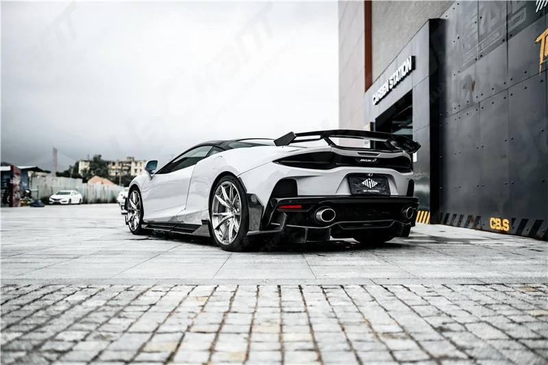 Автомобильные аксессуары DCF сухой углеродное волокно задний диффузор в стиле MWD