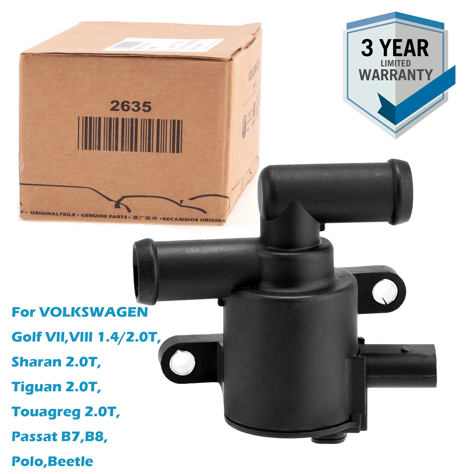 

Оригинальный регулирующий клапан охлаждающей жидкости 5Q 0906457 К,5Q 0906457 А,5Q 0906457 Б,5К 090645 H для VW Beetle Beetle Golf Polo Jetta Passat B7/B8 2.0T