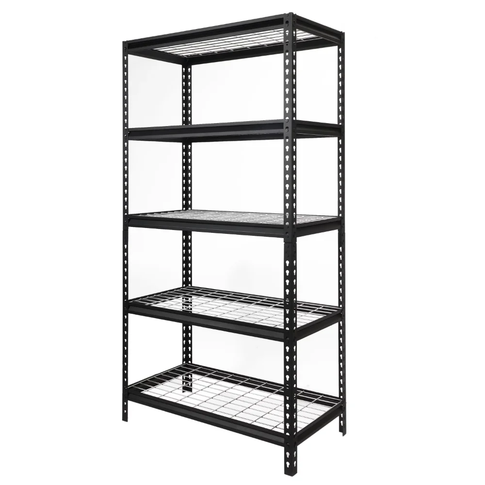 

36" W X 18" D X 72" H 5-Tier Freestanding Shelf, Storage Rack,43.6 Lb,Strong and Durable - 42233