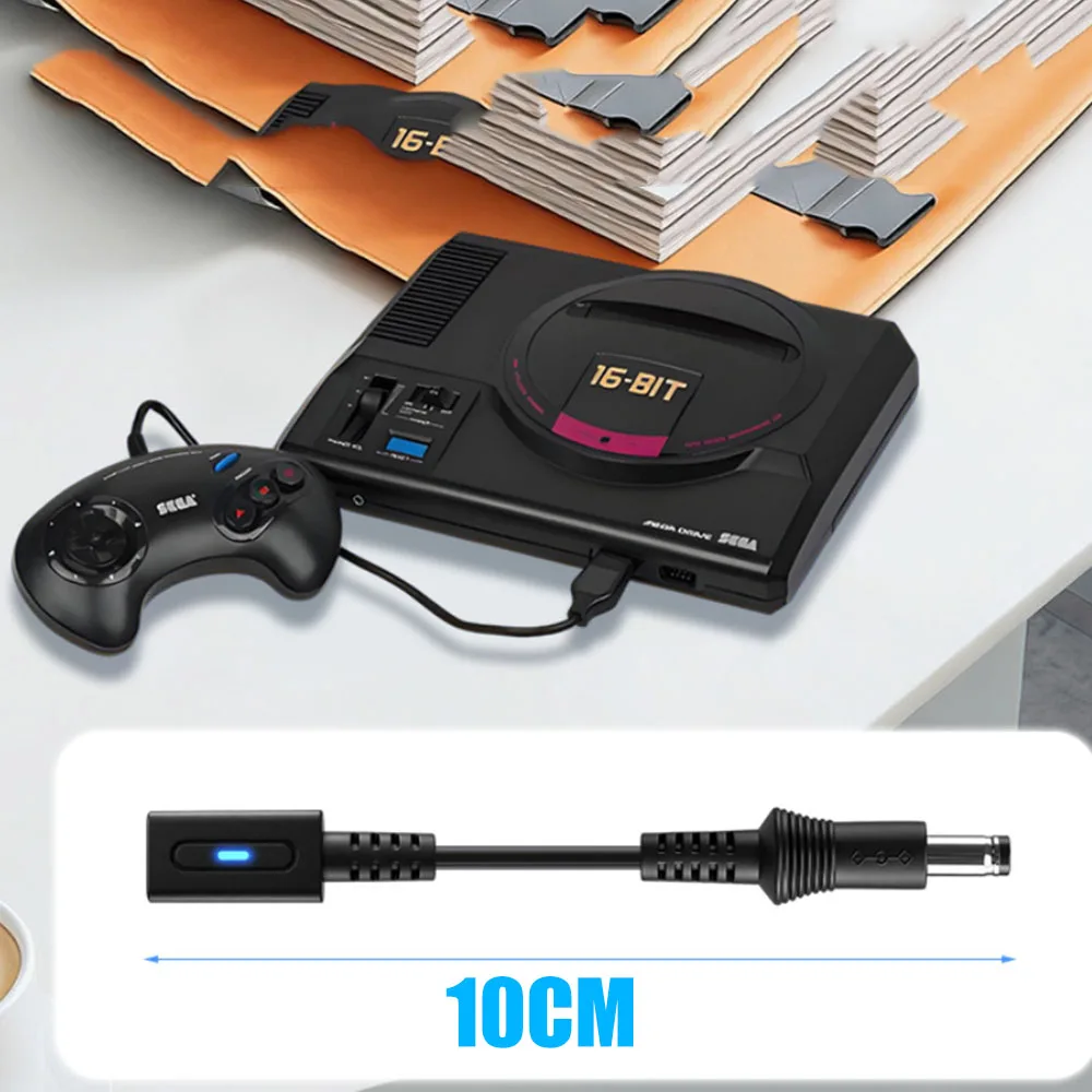 Фото Кабель для зарядки PD Type C для контроллеров Sega MD1 MD3 SMS, адаптер для зарядки 45W USB C, кабель-переходник для SFC NES NEWFC, кабель питания. №3