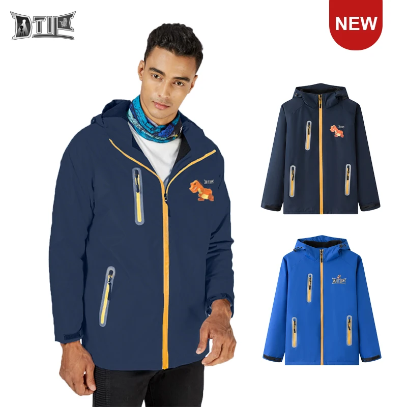 

Мужское зимнее пальто с капюшоном на флисе