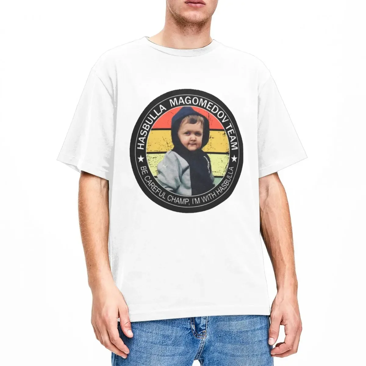 Аксессуары Hasbulla для файтингов футболки мужчин и женщин забавная новинка 100%