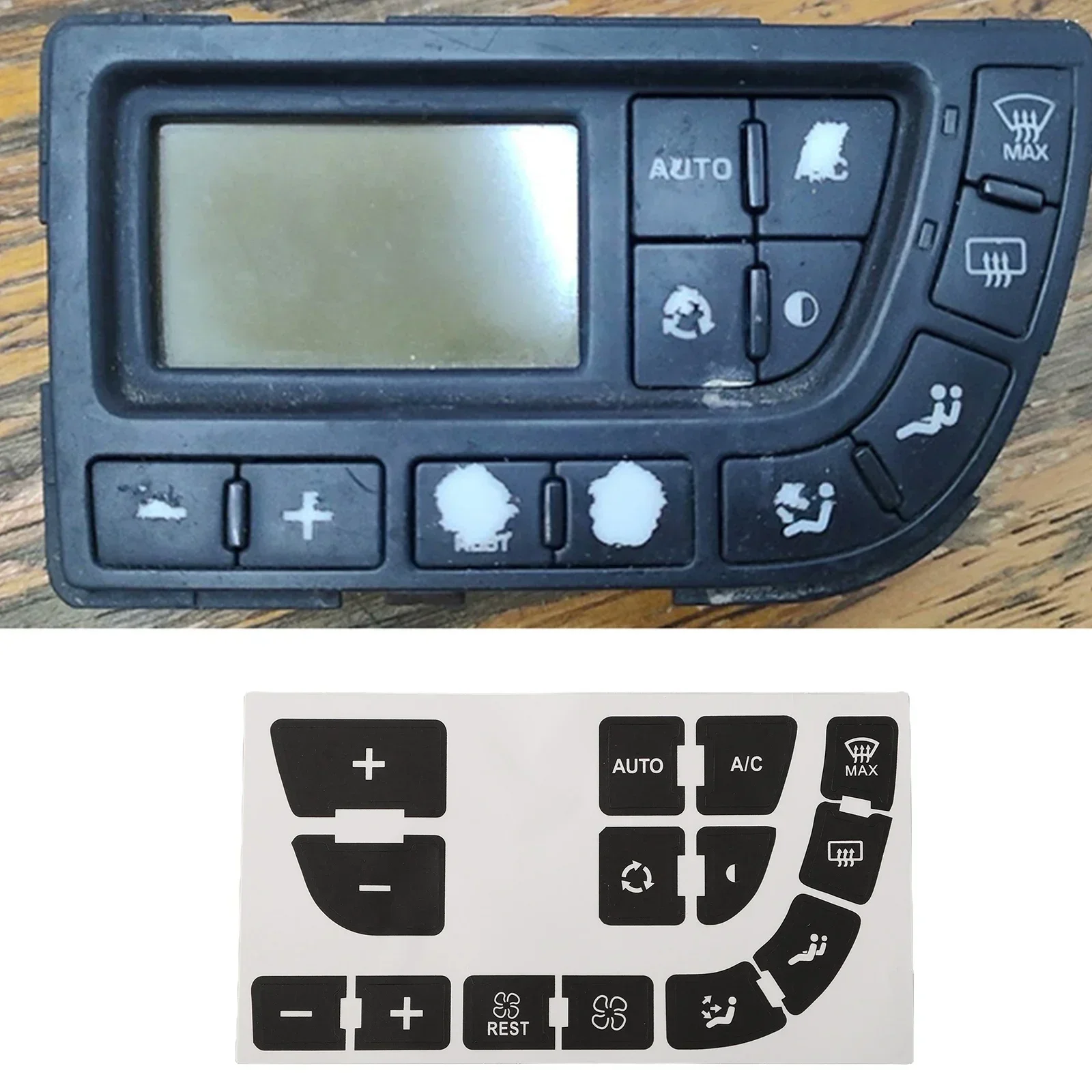 1 шт. набор автомобильных кнопок ремонтная наклейка высококачественный винил