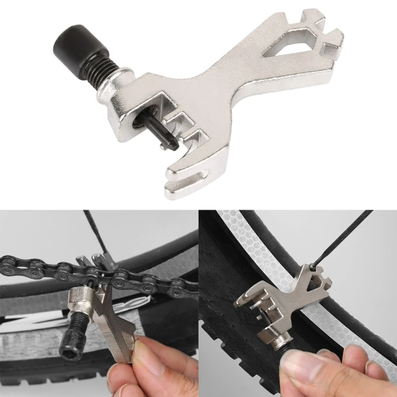 

Bike Chain Rivet Link Pin Remover Bicycles Tools Road Mountain Chain Repair Tool