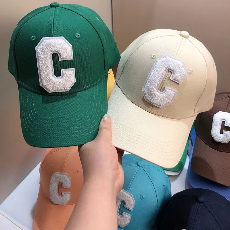 

Baseball Cap Fashion Trend Hardtop Sticker C Duck Hat Retro Versatile Men and Women's Summer Outdoor Leisure Sunshade Hat BQ1177