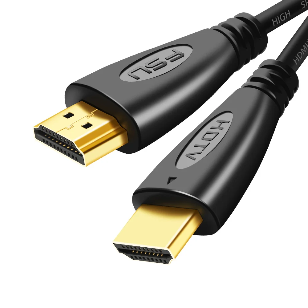 

Высокоскоростной кабель HDMI с позолоченным штекером, 1,4 В, 1080p, 3D кабель hd, сплиттер, переключатель для HDTV, PS4, 1 м, 1,5 м, 2 м, 3 м, 5 м, 10 м, 15 м
