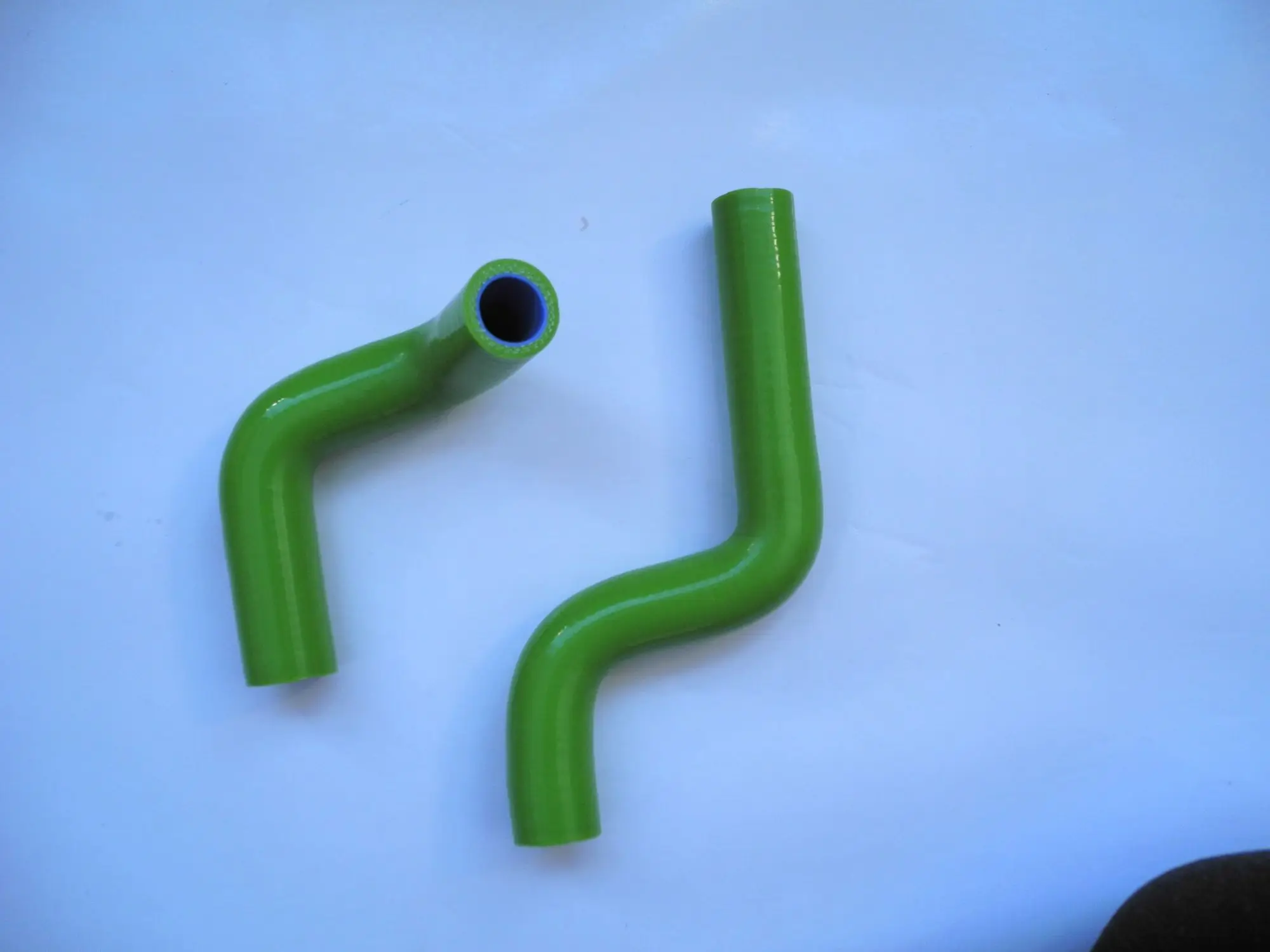 Комплект силиконовых шлангов радиатора для KAWASAKI KX80 KX85 KX 80 85 1998 ЗЕЛЕНЫЙ