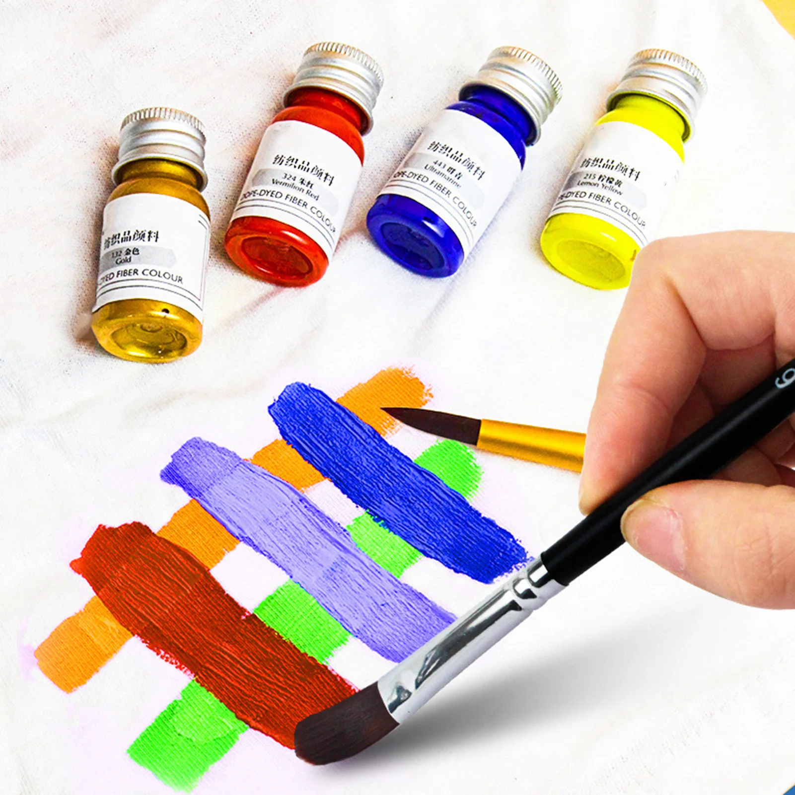 

Fabric Paint Set For Cloths Permanent Fabric Paint Textile Paint For Clothes T-Shirts Jeans Bags Shoes Art And Craft Supplies