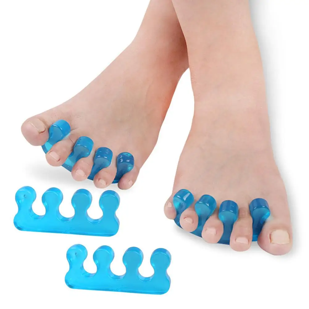 

4pcs Toe Separator Finger Spacer Valgus Correction for Manicure Pedicure Compliance with Ergonomic Design Comfort