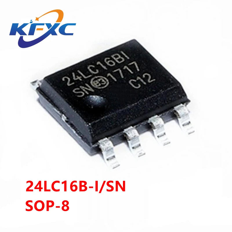Новый оригинальный 24LC16B SOP8 24LC16B-I/SN