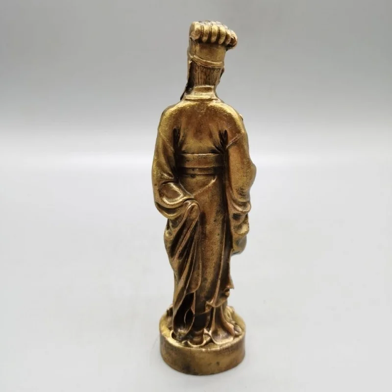 Zhuge Liang Украшение персонажа Kong Ming Mr. Статуя Антикварная антикварная отделка