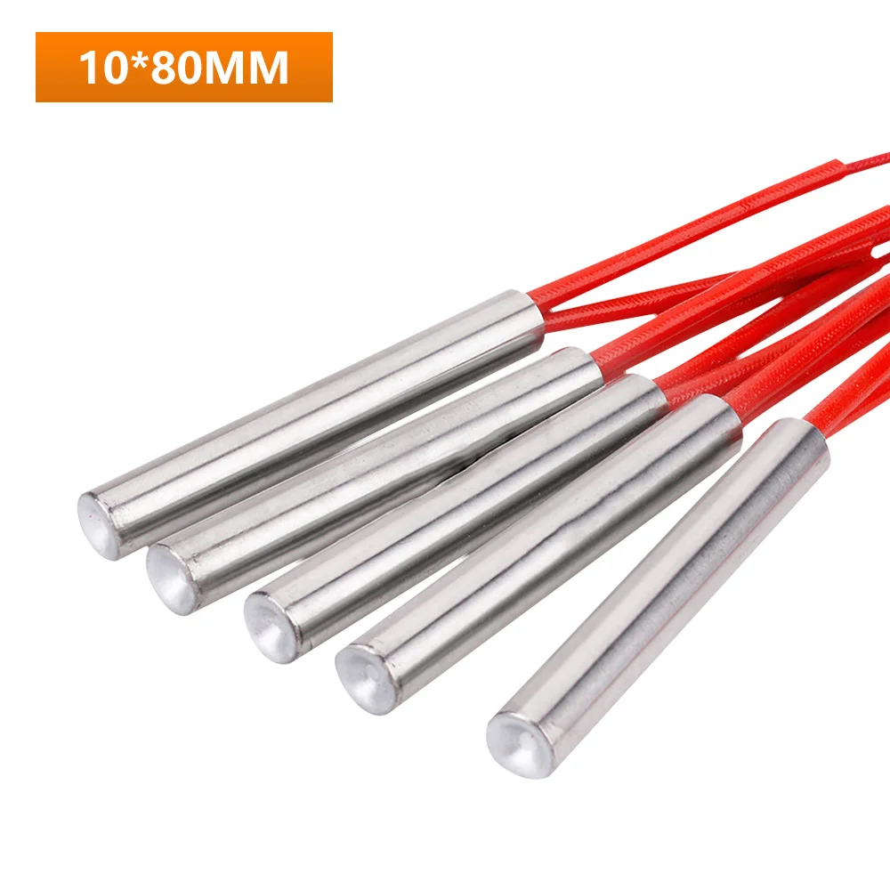 

Формовый картридж нагревательный элемент цилиндрический трубчатый зажигатель с горячим стержнем 6 мм/8 мм/10 мм/12 мм трубка AC 220 В 100 Вт-200 Вт