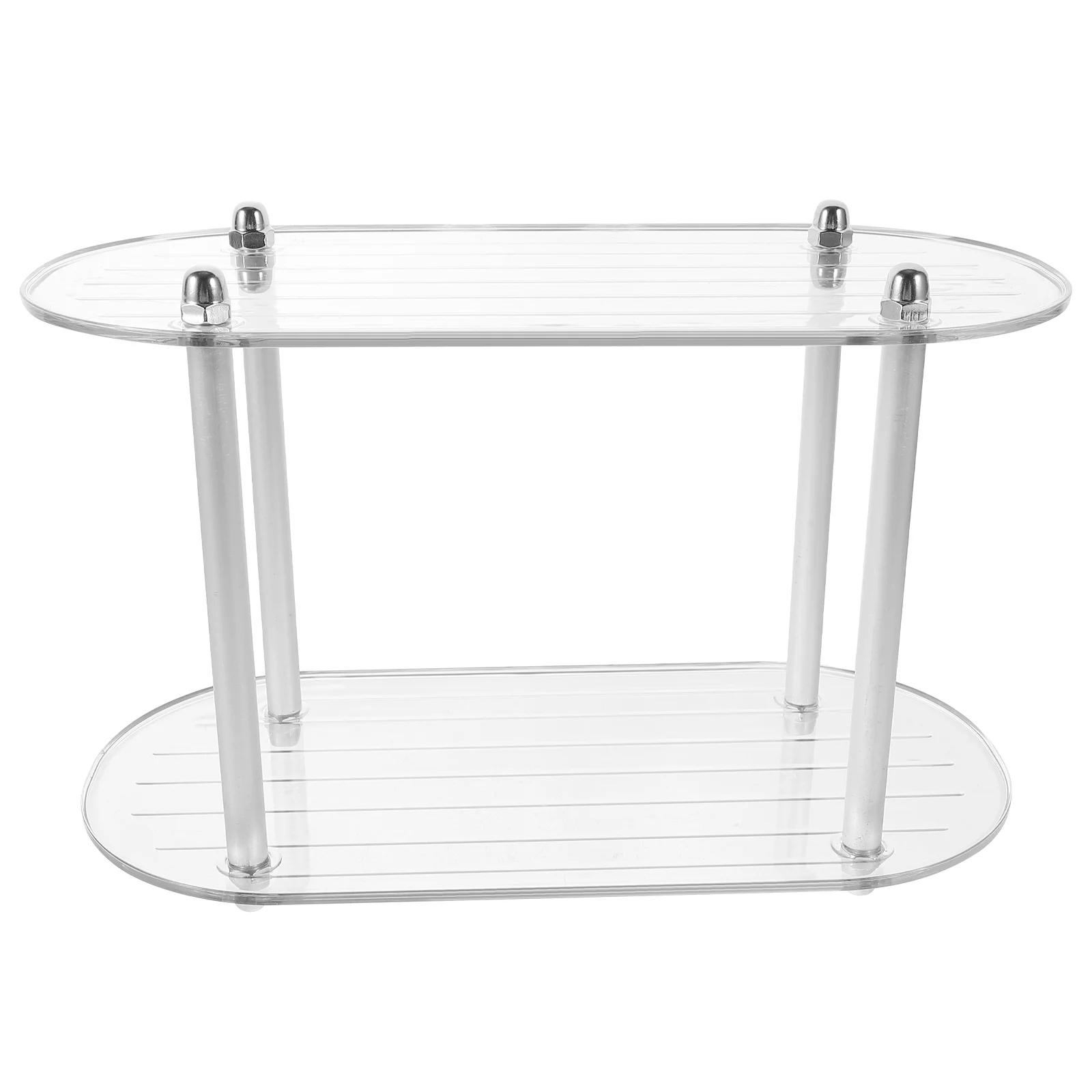 

Multi-layer Shelf Desk Topper Shelf Sundries Organizer Rimless Bathroom Storage Shelf The Pet Toiletries Organizer Bathroom