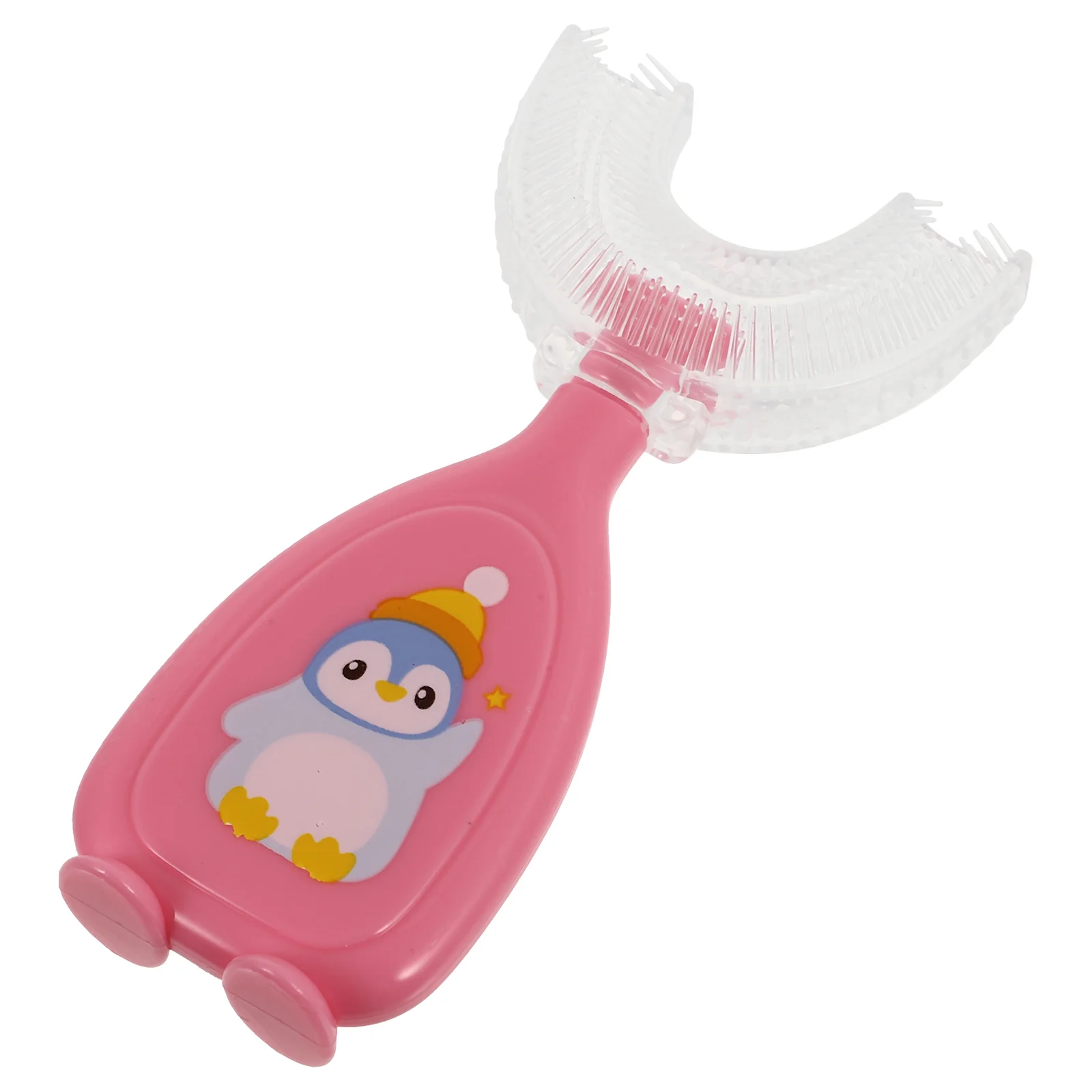 

1pc Delicate U-Shape Kids Toothbrushes Comfortable Handheld Cartoon Tooth Brush