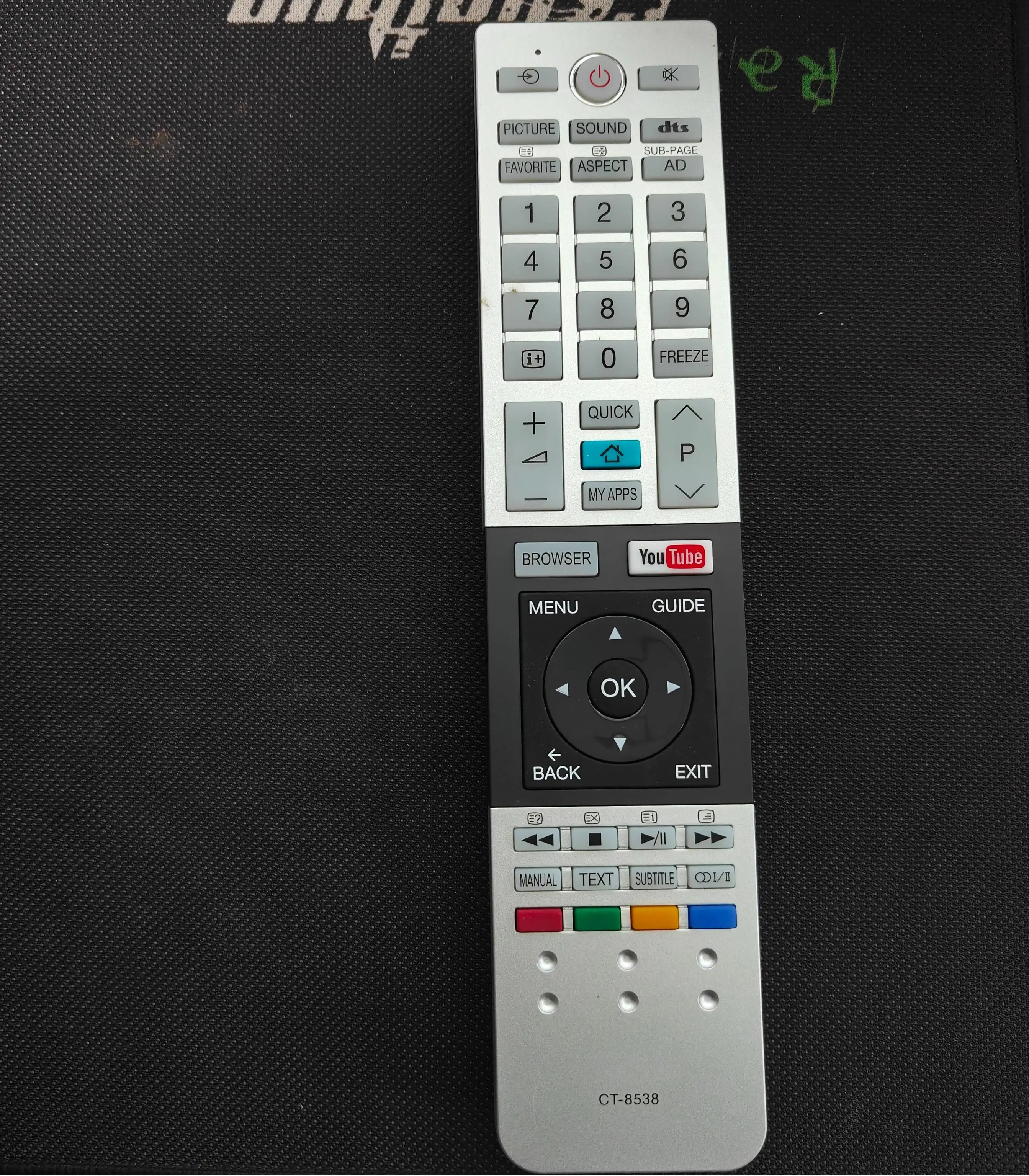 Фото Новый CT-8538 для пульта дистанционного управления Toshiba Smart LCD TV №1