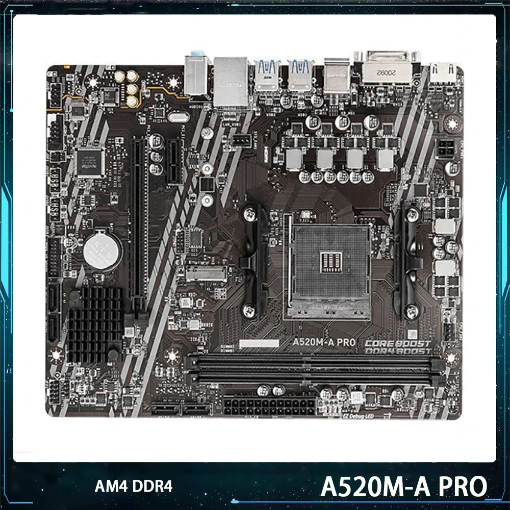 

B550M PRO-VDH WIFI для Msi AMD AM4 DDR4 128G M.2 * 2 PCI-E4.0 SATA3 USB3.2 Gen1 Micro ATX настольная материнская плата высокого качества