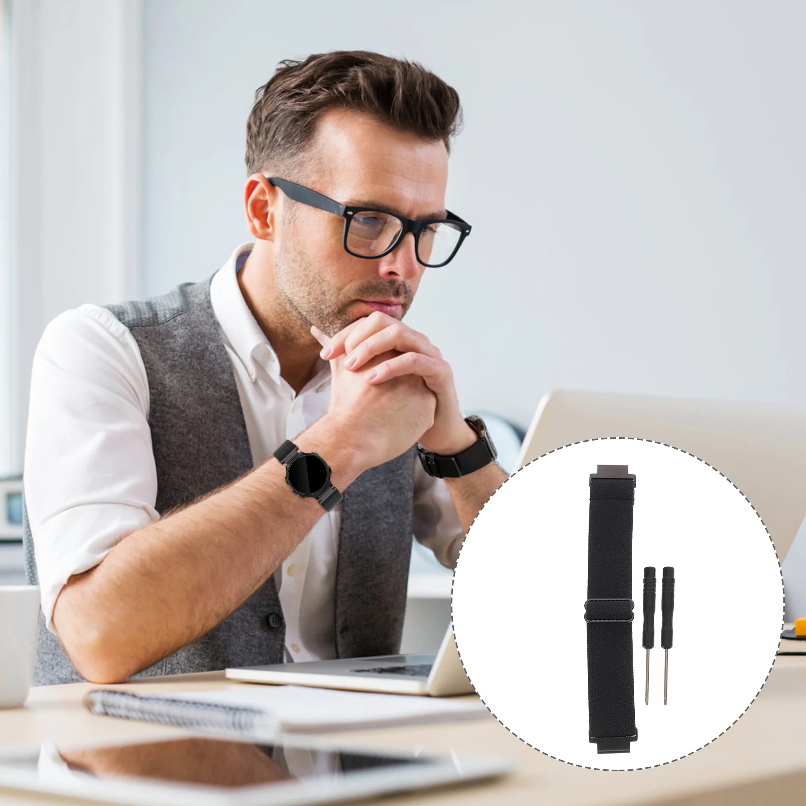 

Elasticity Nylon Watch Strap Replacement Watch Band Fashion Watch Belt