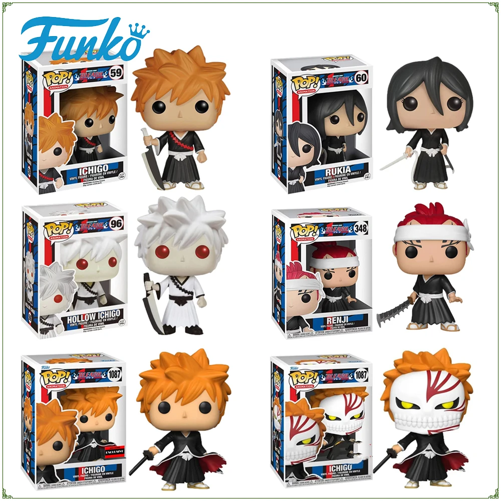 FUNKO POP фигурки Bleach Ichigo Rukia Renji