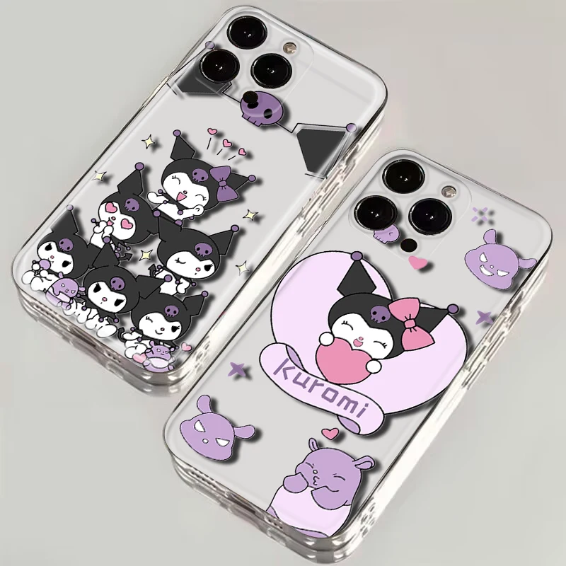 Милый мягкий чехол Kuromi для LG K71 K8 Plus K9 Lite Q510 K92 Q92 Stylo 6 7 V40 V50 V60 Velvet G9 X4 Q61 Q60