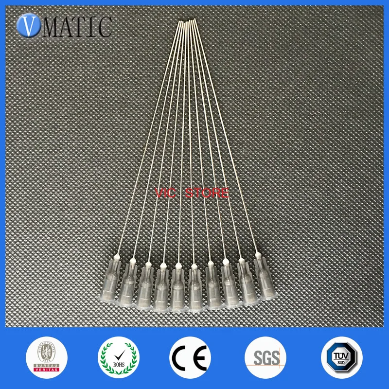 

Free Shipping Quality 22G Blunt Needle Tip 10cm For Liquid Dispenser Adhesive Glue Ink Refilling 100mm Length Dispensing Needles