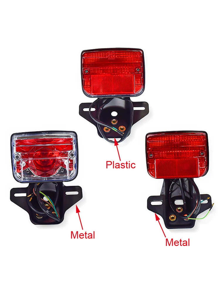 

Motorcycle Motorcycle Tail Lamp Rear Brake Stop Light for honda Wuyang Lifan Dayang Dayng CG125 CG150 CG175 CG200 CG250