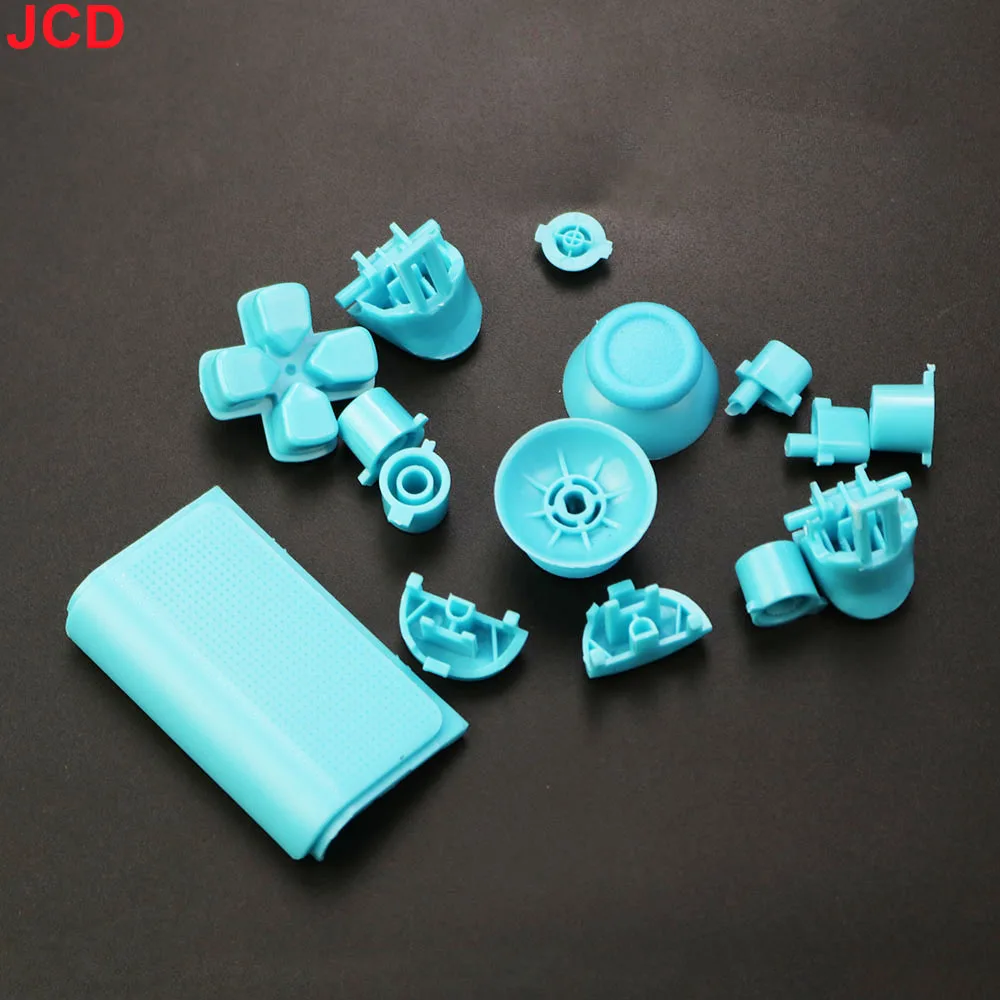 JCD для PS4 Pro Slim JDS 040 JDM игровые контроллеры полный набор джойстиков D-pad R1 L1 R2 L2 ключ