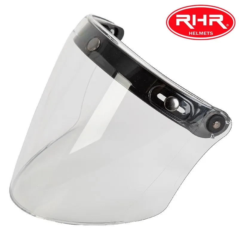 Универсальный козырек для мотоциклетного шлема 3/4 года, шлем в стиле ретро, сменный щит для шлема «сделай сам» Универсальный козырек для мотоциклетного шлема 3/4 года, шлем в стиле ретро, сменный щит для шлема «сделай сам»