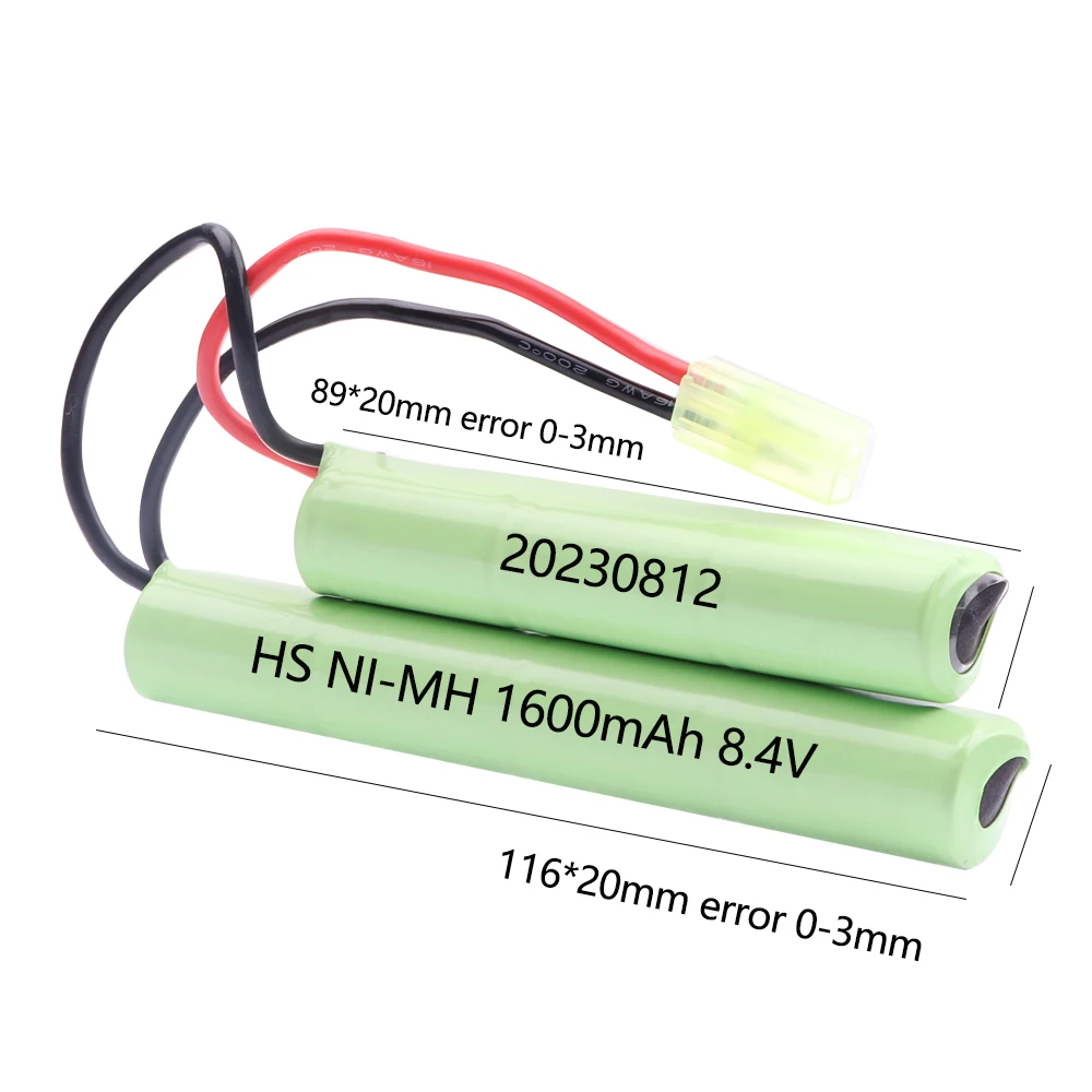 2/3A 8 4 В 1600 мАч Бабочка Nunchuck NIMH аккумулятор с зарядным устройством для