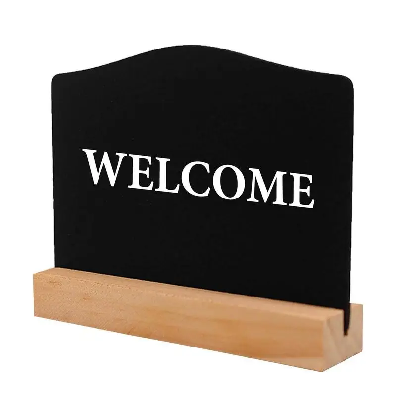 

Small Blackboard Erasable Chalkboard With Support Easels Place Card Reusable Chalkboards Blackboard For Weddings Birthday
