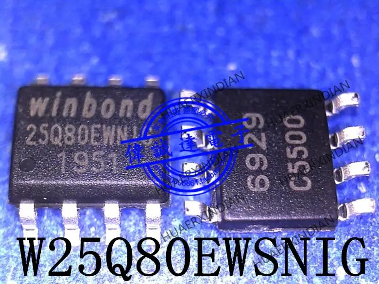 

New Original 1.8V W25Q80EWSNIG W25Q80EWNIG 25Q80EWN1G SOP8 In Stock