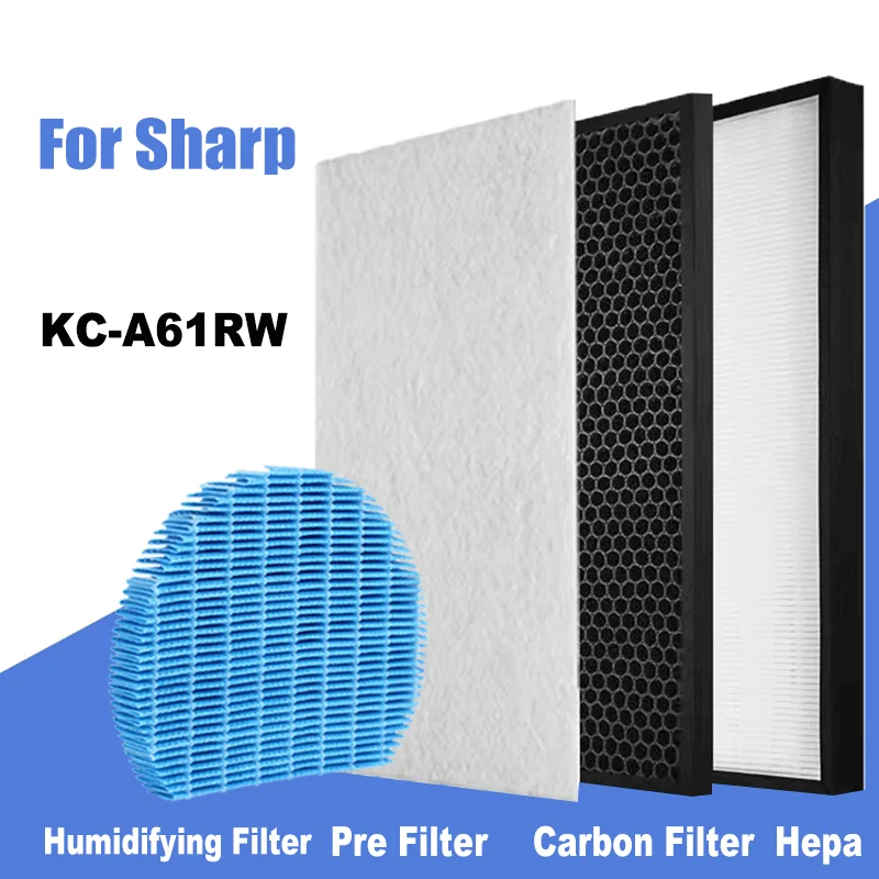 УГЛЕРОДНЫЙ угольный фильтр FZ-A61DFR HEPA Air Purifier filter FZ-A61HFR для Sharp Purifier KC-A61RW