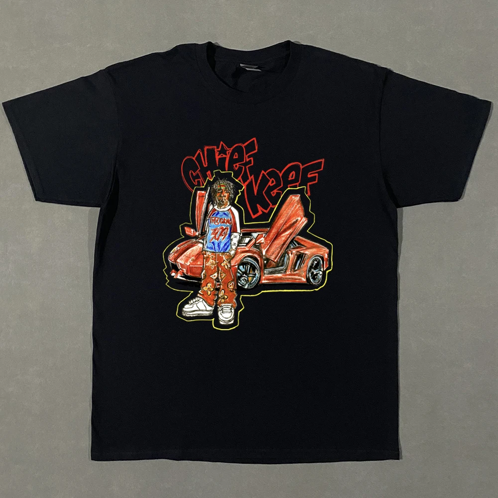 Chief Keef  Hip Hop New Tops  Rap Music T-shirt Cotton Men T Shirt  TEE Womens T SHIRT T Shirt