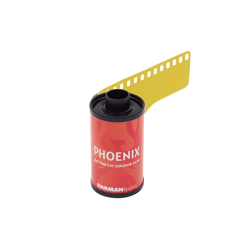 1 рулон цветная пленка HARMAN PHOENIX 200 для фотосъемки Harman 135 ISO отрицательный 36EXP C41 (срок