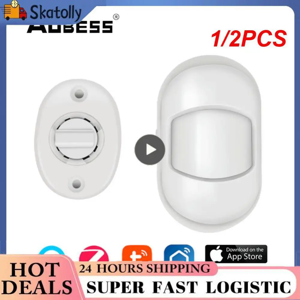 

Датчик движения Tuya Zigbee, миниатюрный Pir-детектор, работает с приложением