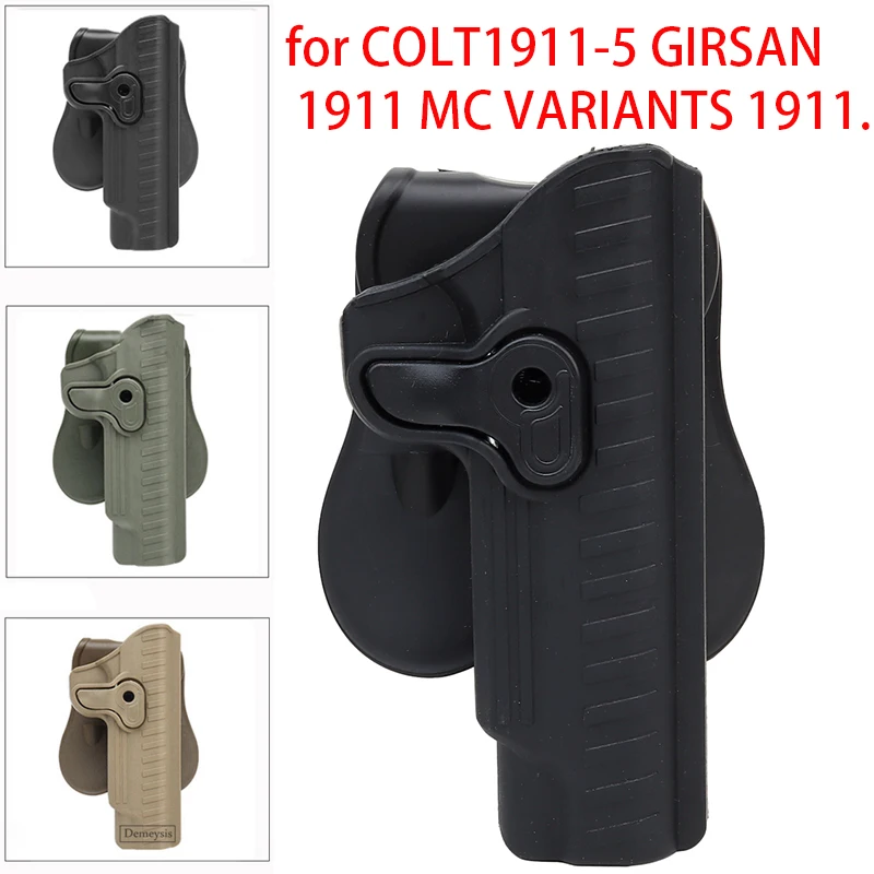 

Tactical Holster Airsoft Pistol Case for COLT1911-5 GIRSAN 1911 MC VARIANTS 1911. Military Hunting Army Gun Holsters