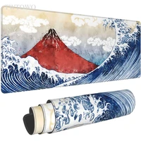 japanese style mountain great waves mouse pad gaming xl new large mousepad xxl keyboard pad carpet laptop desktop mouse pad