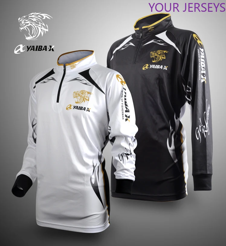 

NEW YAIBA-X Fishing Shirts Summer Autumn Men Long Sleeve Outdoor Camping Clothes Plus Size Jersey