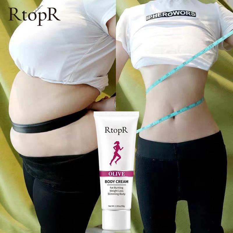 

RtopR Olive Slimming Cream For Weight Loss and Shaping To Create Beautiful Curves and Firm Cellulite Body Fat Burning Skin Care