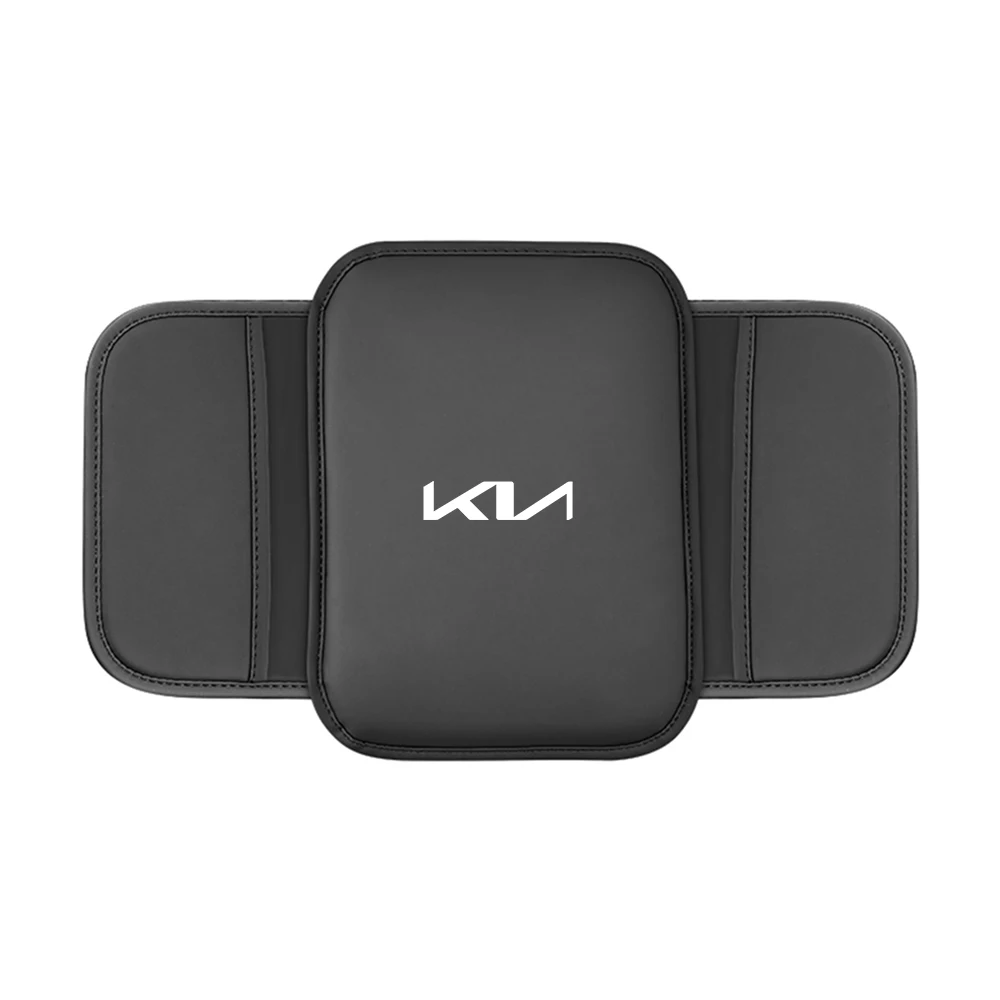 

Кожаный чехол на подлокотник автомобиля с сумкой для хранения, защитный чехол для подлокотника автомобиля для KIA Ceed Sportage Cerato Pegas Sorento Cadenza