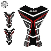 3d resin motorcycle tank pad protector decal stickers case for ducati 848 evo tankpad