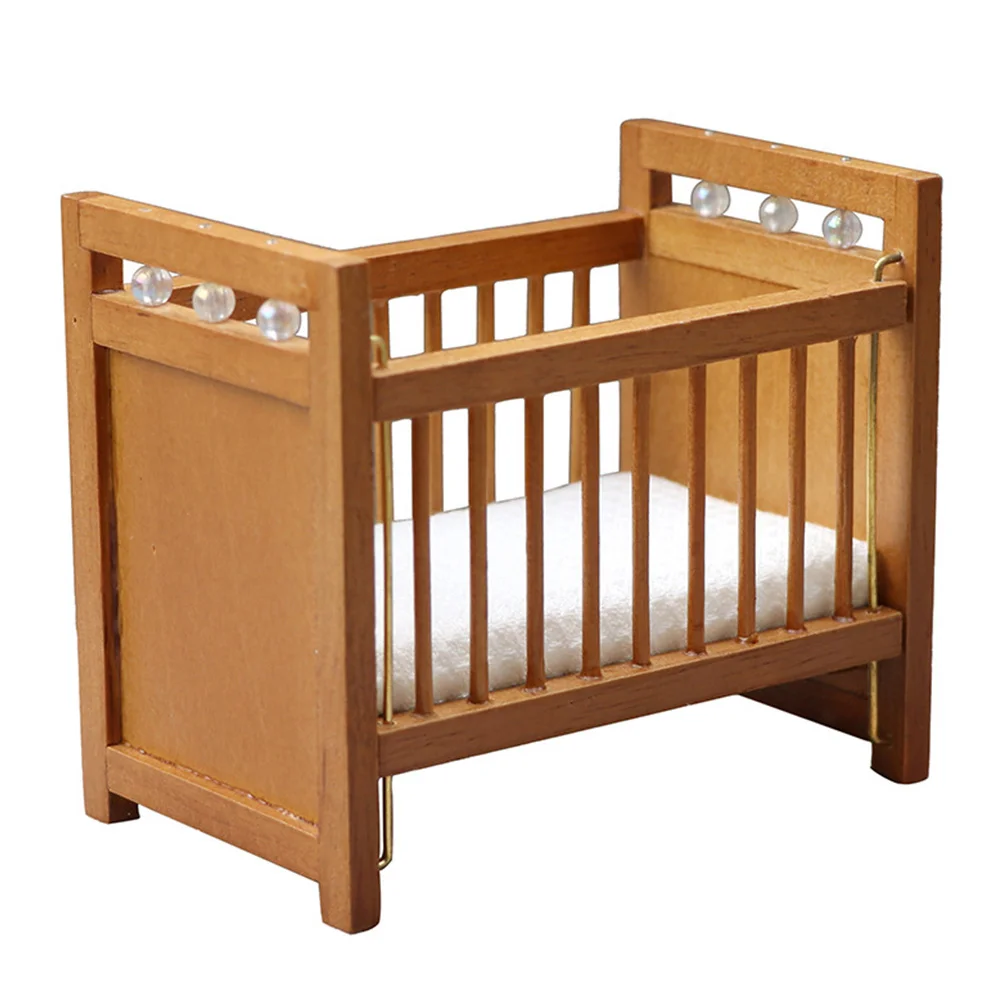 

Cradle Furniture Decorative Miniature Furniture Miniature Ornament Furniture Craft Accessories
