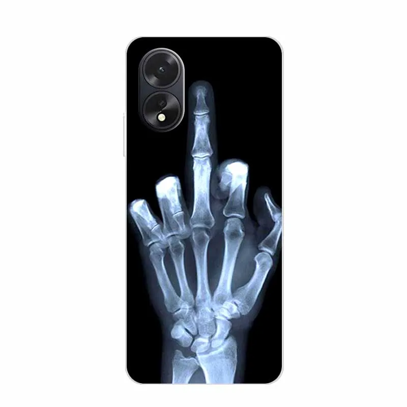 Флип-чехол для OPPO A18 A38 6 56 дюйма мягкий чехол 18 A 38