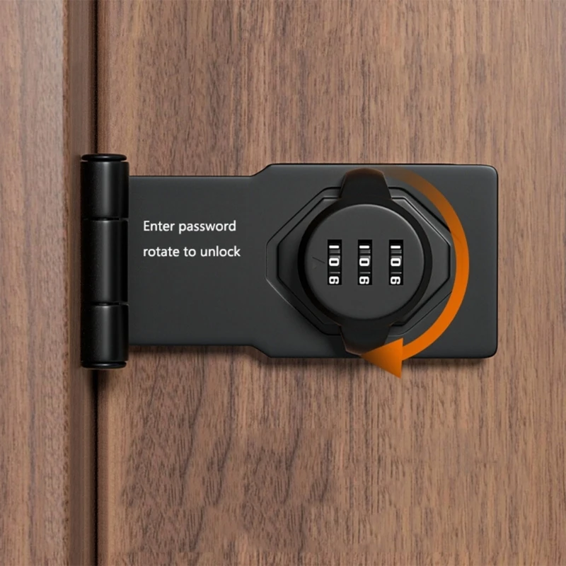 

Anti-theft-Door Buckle Mechanical Password Lock Mechanism Rotary-Lock Room Door Lock for Office Cabinet Door Lock Buckle