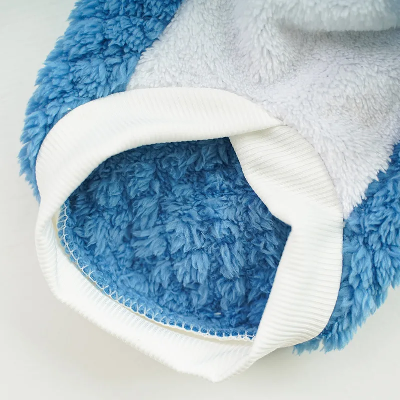 Милая плюшевая одежда для домашних животных забавная кошек зимняя среднего